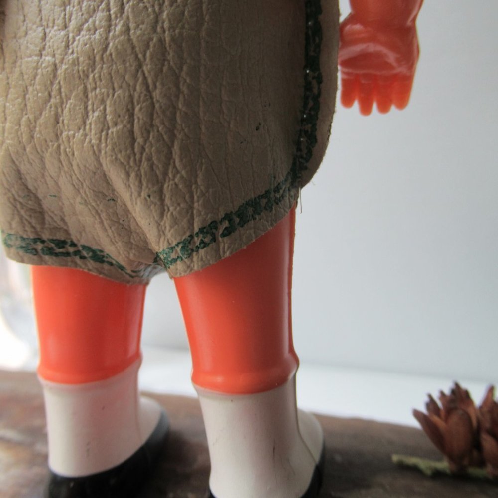 Celluloid Small Collectible Doll in a National Bavarian Costume - Picture 10 of 16